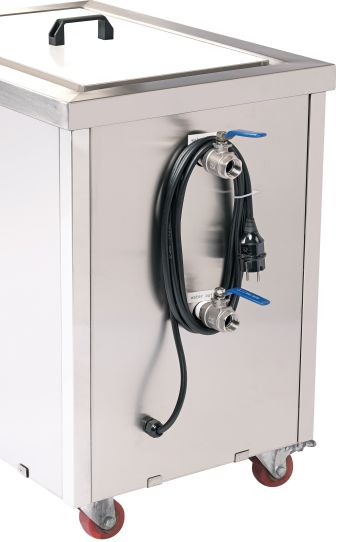 Ультразвуковая ванна 38л 28 кГц с подогревом, 220В для деталей и топливных форсунок Nordberg NU380D
