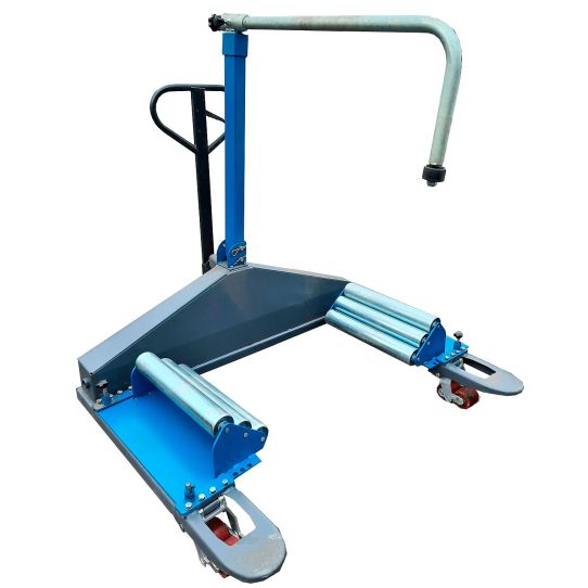 Тележка гидравлическая для перевозки, снятия и установки колес 1200 кг, Техносоюз TS-120