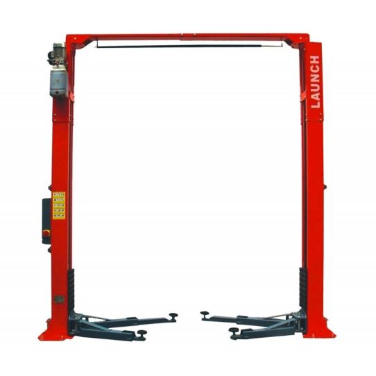 Двухстоечный подъемник электрогидравлический 4 т, высота подъема 1920 мм, красный, Launch TLT-240SCA