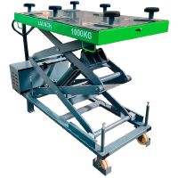 Ножничный электрогидравлический подъемник 1 т передвижной 1900 мм зеленый TLT610 Launch