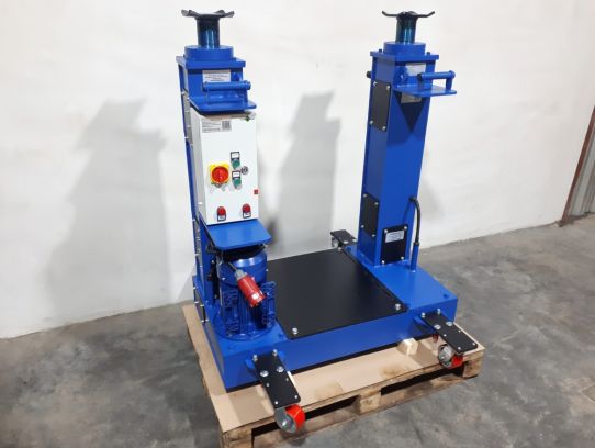 Канавный электромеханический подъемник 14т, напольный Двухштоковый КПП14ЭМ600 ARTAZ