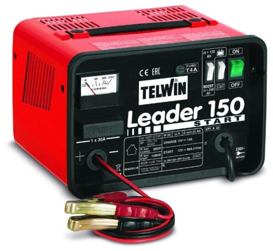 Пуско-зарядное устройство для 12В аккумуляторов с пусковым током 140A TELWIN 807538