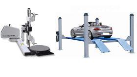 Легковой комплект для сход-развала Техносоюз до 24 дюйма TS5.5D-4L+СКО-1Л грузоподъемность 4т