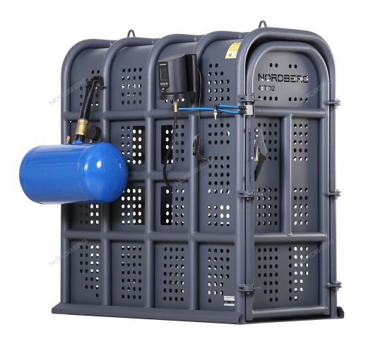 Защитная автоматическая клеть Nordberg 46TC12 для грузовых колёс с Ti10D и CH5F