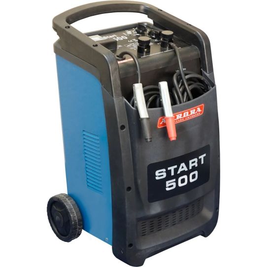 Пуско-зарядное устройство для аккумуляторов 12В и 24В с пусковым током 500А, артикул 12912 Aurora