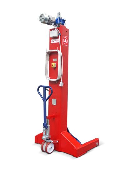 Подкатной подъемник для грузовых автомобилей проводной 30т EMANUEL MCL75.4.S, 4 колонны