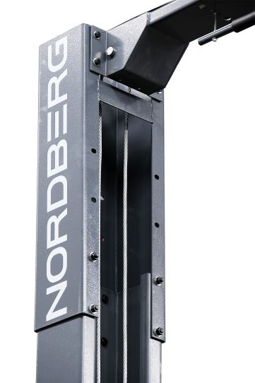 Двухстоечный подъемник Nordberg N4124HM-4,5G 4.5т, электрогидравлический, 380В, с верхней синхронизацией, 100-1820 мм