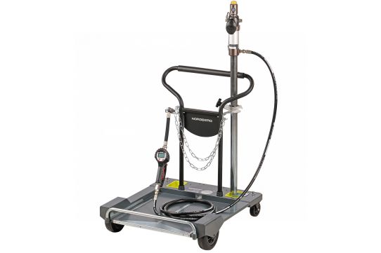 Установка для раздачи масла из бочек 200 л, пневматическая с тележкой Nordberg NO40180T