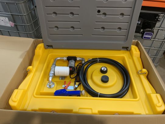 Мини АЗС для ДТ 200 л в Пикап DTK-200 12V