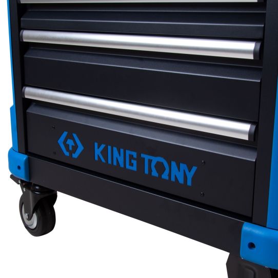 Тележка инструментальная KING TONY 87G31-7B-BK, 7 ящиков, без инструментов