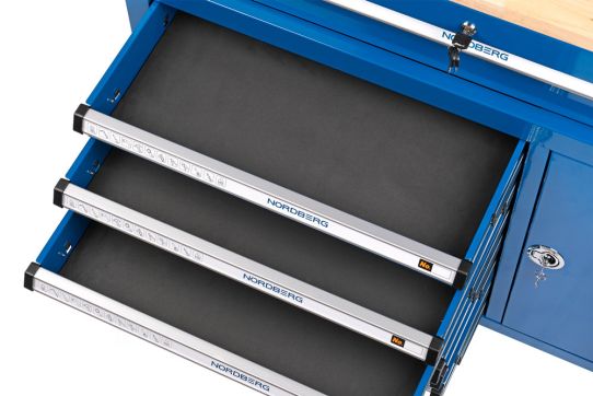 Тележка инструментальная, Nordberg T8, 7 ящиков, без инструментов