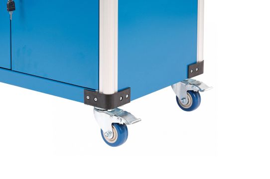 Тележка инструментальная, Nordberg T4, 2 ящика и 2 полки с дверцами