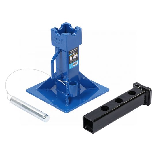 Подставка страховочная под автомобиль Nordberg N3022 22 т, комплект 2 шт, 315-500мм фиксация при помощи пальца