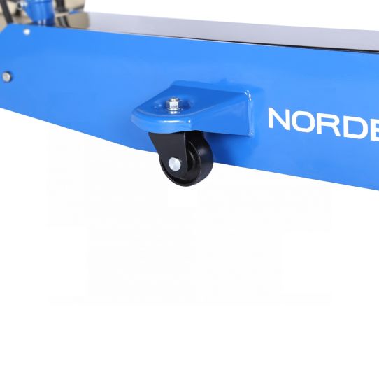 Домкрат пневмо-гидравлический до 10 т, Nordberg N32011 7.5-8.5 бар, подкатной, с высотой подъема от 160 до 650 мм