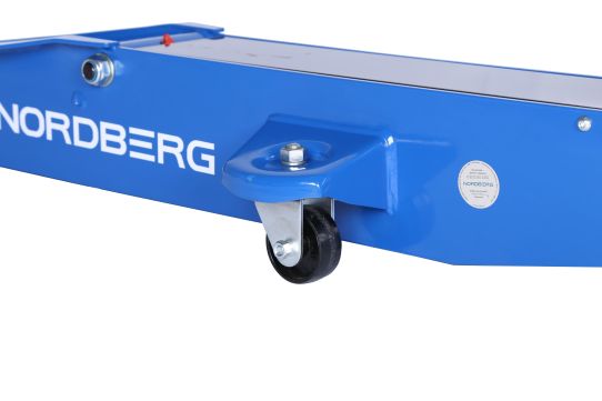 Домкрат гидравлический до 5 т, Nordberg N3205 150-600 мм, подкатной, с рабочим ходом 450 мм