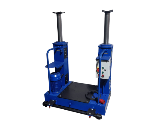 Канавный электромеханический подъемник 10 т, напольный, двухштоковый КПП10ЭМ600 ARTAZ