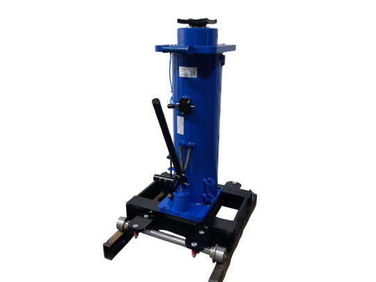 Канавный гидравлический 30 тонный рельсовый подъемник КПП30Р800П ARTAZ