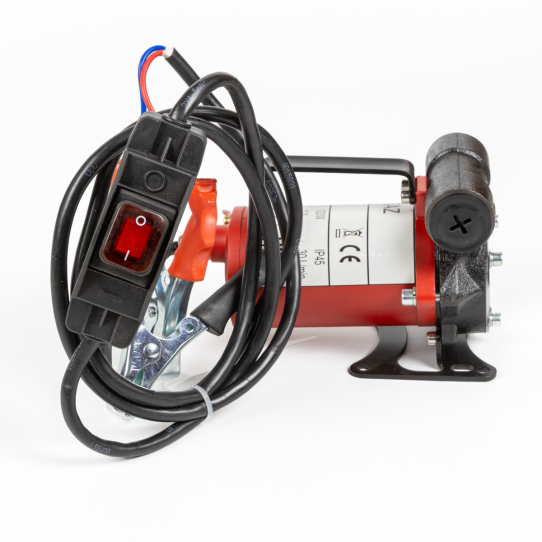Насос для бензина 12 вольт взрывозащищенный бытовой Фронтальный