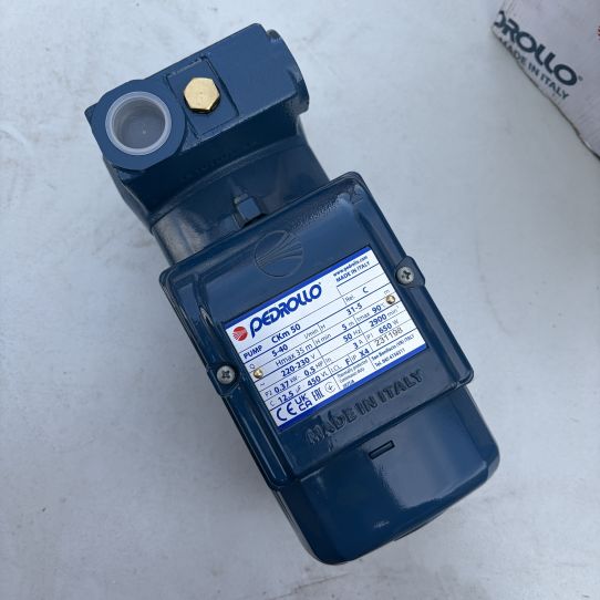 Насос для ДТ, теплой воды 220 вольт самовсасывающий Pedrollo CKm 50, Рабочее колесо латунь