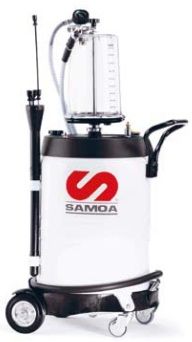 Пневматическая установка для откачки масла через щуп на 100 литров Samoa 372100