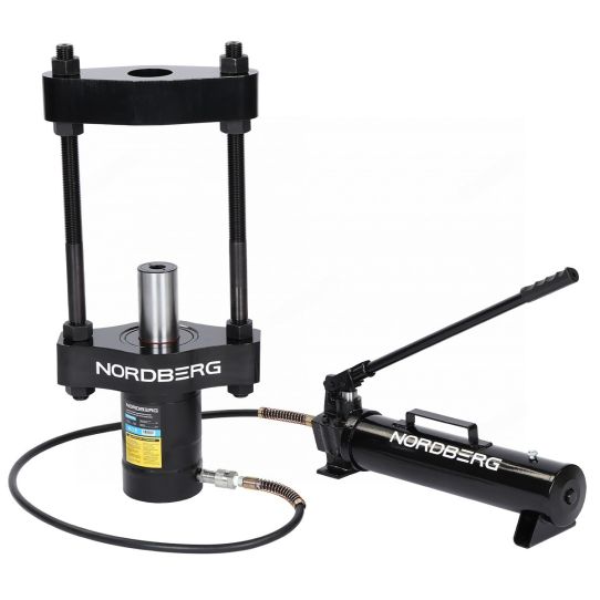 Выпрессовщик шкворней гидравлический 75 тонн Nordberg N31PE75 с ручным насосом