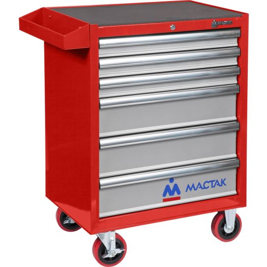 Тележка инструментальная МАСТАК 521-06581R, 6 ящиков, без инструментов