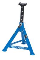 Подставка под автомобиль для ремонта NORDBERG N3008 8 т, 400 - 620 мм, фиксация при помощи пальца