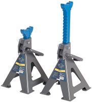 Подставка под автомобиль для ремонта NORDBERG N3010 10 т, 468 - 718 мм, 2 шт, зубчатый механизм фиксации