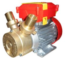 Вихревой насос для перекачки топлива, Roverpompe NOVAX 30B 0.85 кВт, поверхностный, с производительностью 80 л/мин Вихревой насос для перекачки топлива, Roverpompe NOVAX 30B 0.85 кВт, поверхностный, с производительностью 80 л/мин