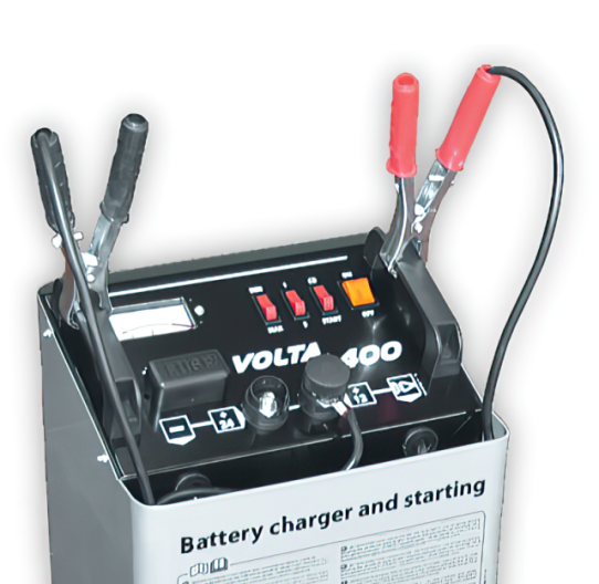 Пуско-зарядное устройство для аккумуляторов 12В и 24В с пусковым током 500А 353716 RedHotDot