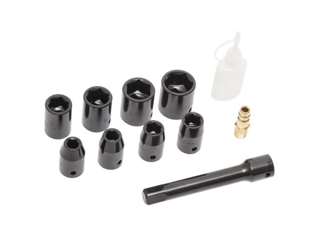 Пневмогайковерт 1/2" 850Нм Nordberg NP14085K (с набором головок)