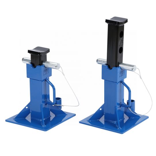 Подставка страховочная под автомобиль Nordberg N3022 22 т, комплект 2 шт, 315-500мм фиксация при помощи пальца