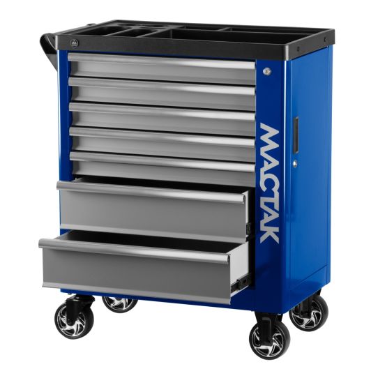 Тележка инструментальная МАСТАК 521-07580B, 7 ящиков, без инструментов