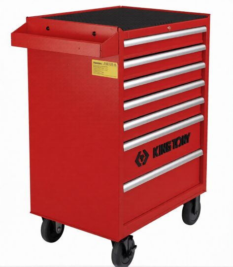 Тележка инструментальная KING TONY 87434-7B, 7 ящиков, без инструментов