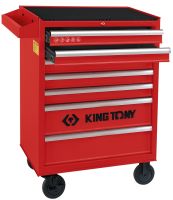 Тележка инструментальная KING TONY 87434-7B, 7 ящиков, без инструментов