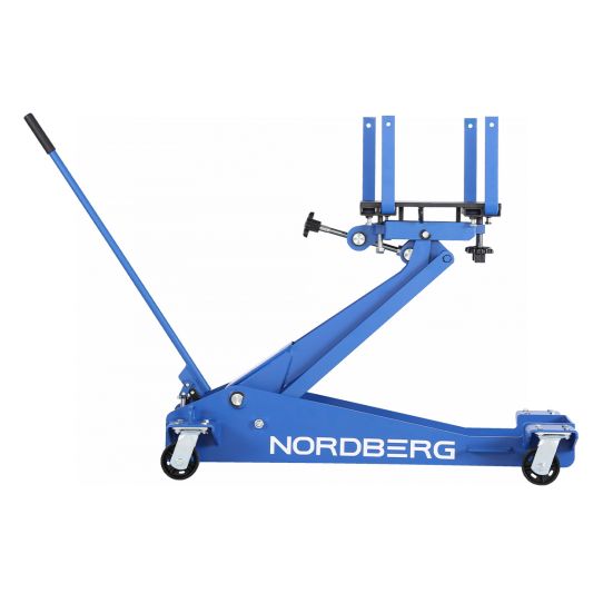 Домкрат трансмиссионный 2т подкатной гидравлический для кпп Nordberg N32210