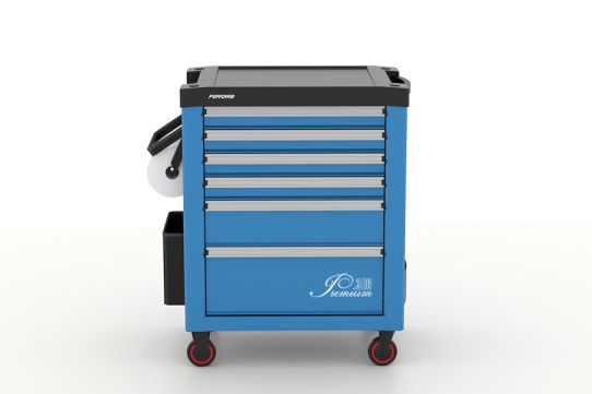 Тележка инструментальная FERRUM 12.306/1-5015, 6 ящиков, без инструментов