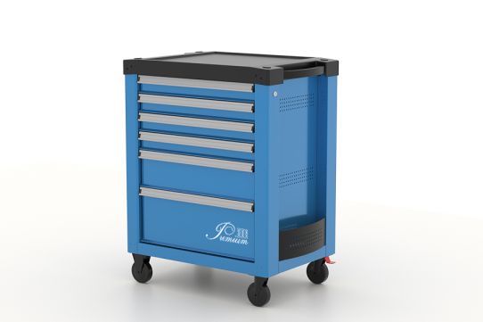 Тележка инструментальная FERRUM 12.306-5015, 6 ящиков, без инструментов