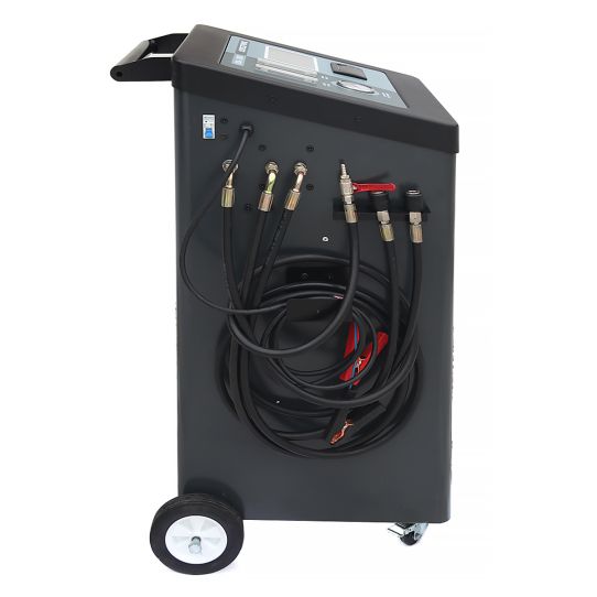 Установка для замены и промывки масла в АКПП 12В, с манометром и дисплеем, резервуары 2х20 л, передвижная ОДА Сервис ODA-3010