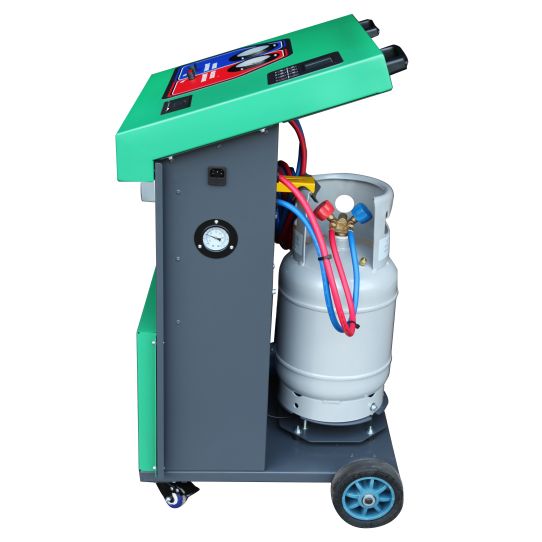 Установка автомат для заправки автомобильных кондиционеров ОДА Сервис ODA-360AP с встроенным термопринтером, дисплеем
