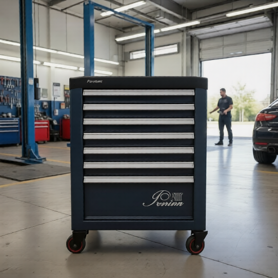 Тележка инструментальная FERRUM 12.307-7016, 7 ящиков, без инструментов