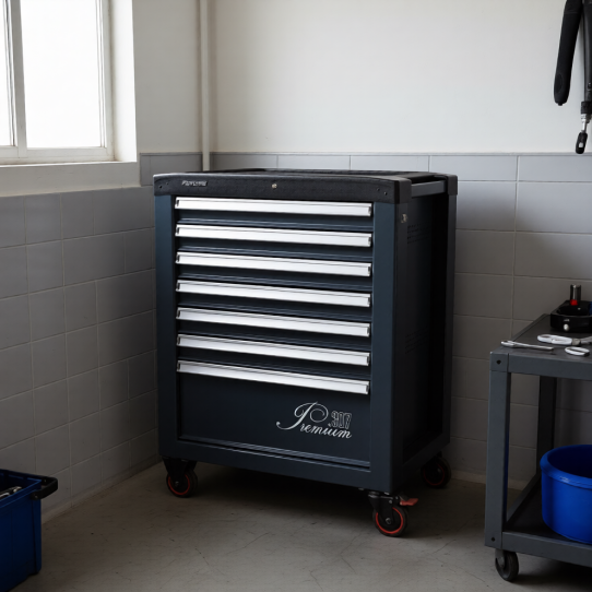 Тележка инструментальная FERRUM 12.307-7016, 7 ящиков, без инструментов