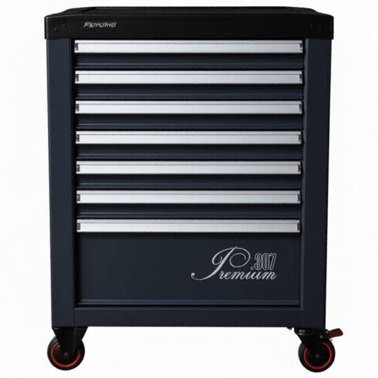 Тележка инструментальная FERRUM 12.307-7016, 7 ящиков, без инструментов