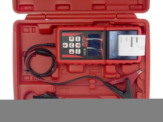 Тестер цифровой с термопринтером для АКБ 12/24V, поддержка AGM и EFB, защита от переполюсовки JTC-6721 JTC