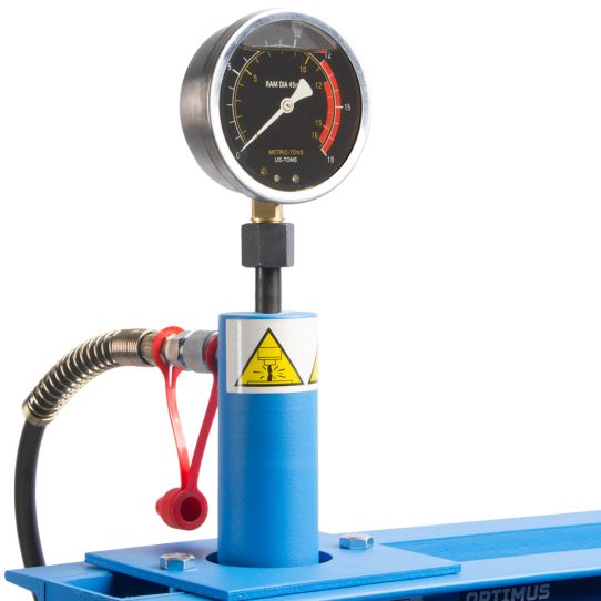 Пресс гидравлический Wiederkraft OPT-212F 12т, напольный