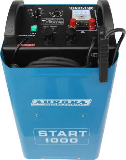 Пуско-зарядное устройство для 12В и 24В аккумуляторов с пусковым током 1000А 19216 Aurora