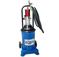 Нагнетатель смазки для бочек на 13 л, Техносоюз ES-6050 350-400 бар, пневматический, с производительностью 850 г/мин