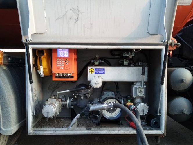 Система автоматизации и отпуска бензина и ДТ Квота 3 АТЗ М (12/24V, для автотопливозаправщика, клавиатура, взрывозащита)