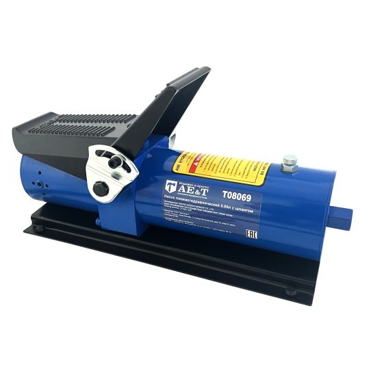 Пневмогидравлический насос ножной T08069 AE&T