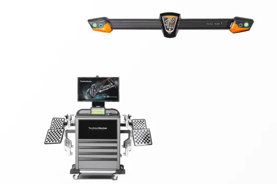 Стенд сход-развал 3D для легковых автомобилей настенный Техновектор P 7202 KAB